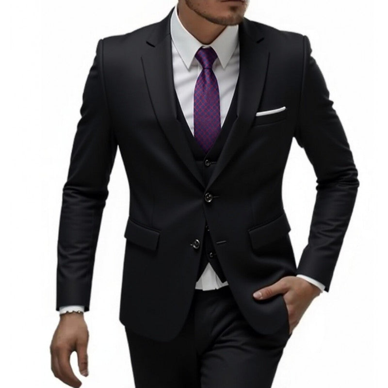 Three-piece Men's Wedding Best Man Suit