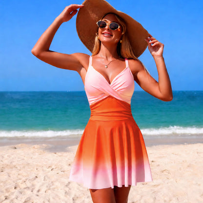 Womens One-piece Bikini-style Swimsuit