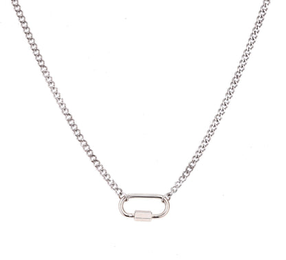 Stainless Steel DIY Vacuum Plating 18K Gold Color Protection Necklace