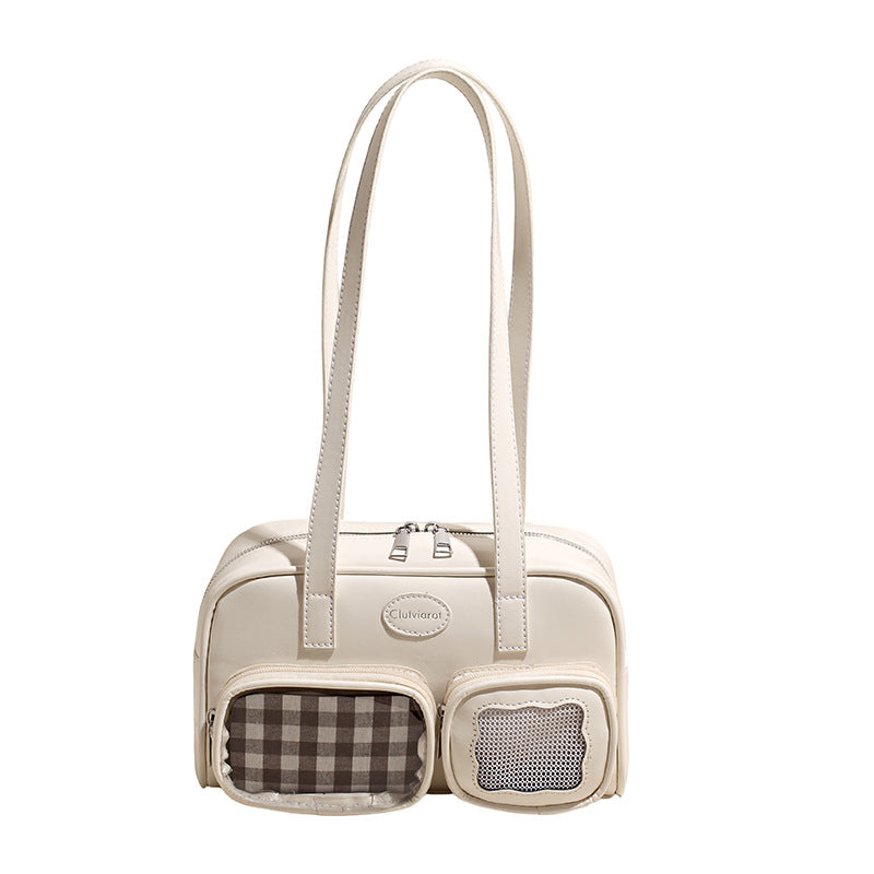 High-Capacity Versatile Korean-Style Ribbon Shoulder Bag For Women