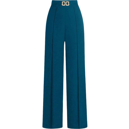 Summer High-Waisted Professional Slimming Drapey Versatile Trousers