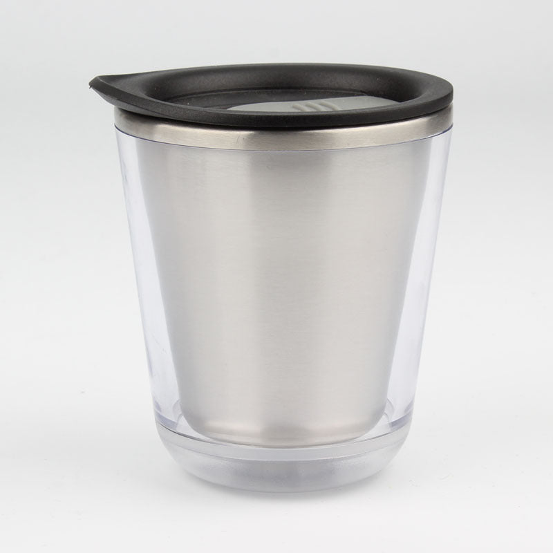 Double-layer Portable Travel Stainless Steel Coffee Cup