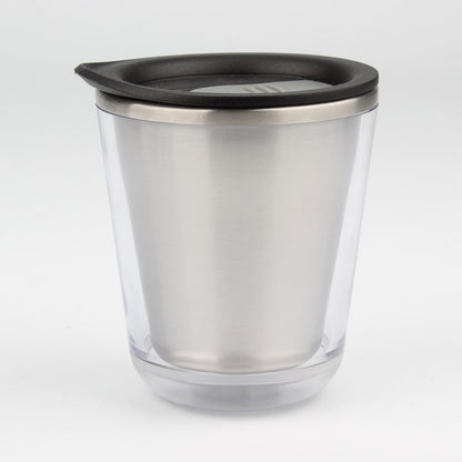 Double-layer Portable Travel Stainless Steel Coffee Cup