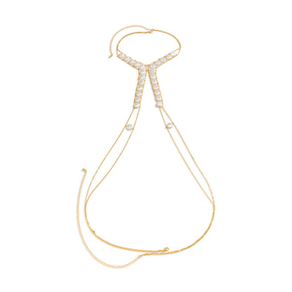 Beach Style Casual Pearl Body Chains