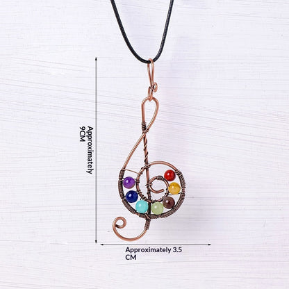 Natural Crystal Rainbow Crushed Stone Life Tree Pendant Hand-Wrapped Wire Jewelry Charm