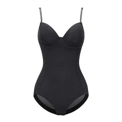 Women's Solid Color Simple Seamless One-Piece Shapewear