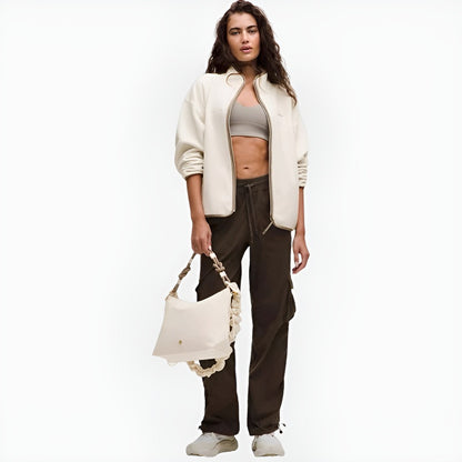 Womens Cloud-Shaped Shoulder Tote Bag