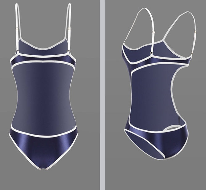 High Elasticity Cosplay Water Tight One Piece Swimsuit