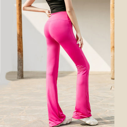 Dance Slim Sports Fitness Flared Yoga Pants
