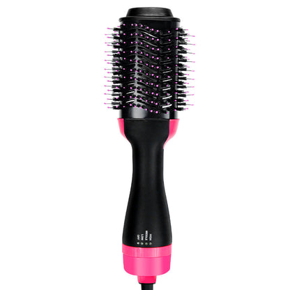Multifunctional Hair Dryer Hot Air Brush Style Women Hair Straightener Curler One Step Electric Blow Dryer Brush
