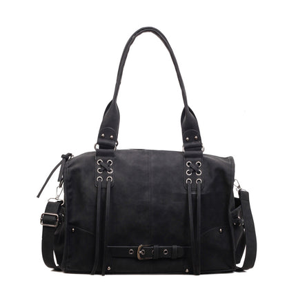 Korean-style Vintage Tote Shoulder Bag