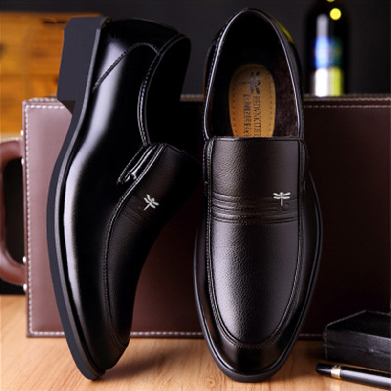 Men's Dragonfly Business Casual Leather Shoes