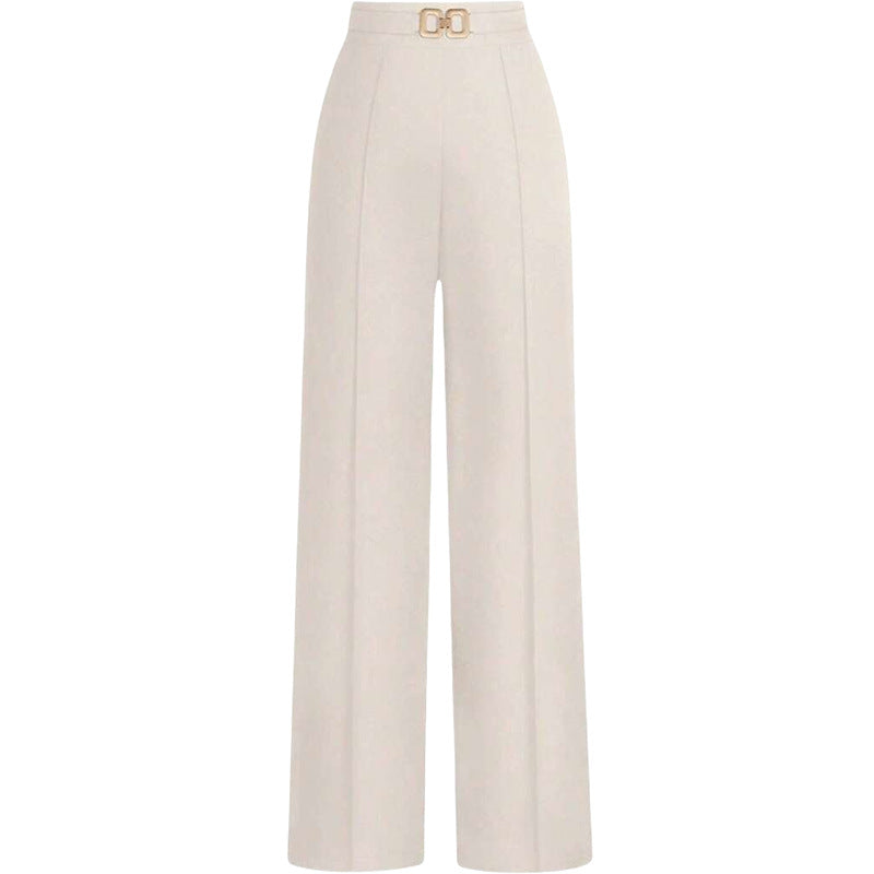 Summer High-Waisted Professional Slimming Drapey Versatile Trousers