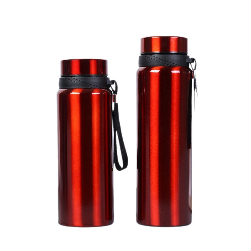 304 Stainless Steel Vacuum-Insulated Travel Mug Portable Large-Capacity Water Bottle For Outdoor Use