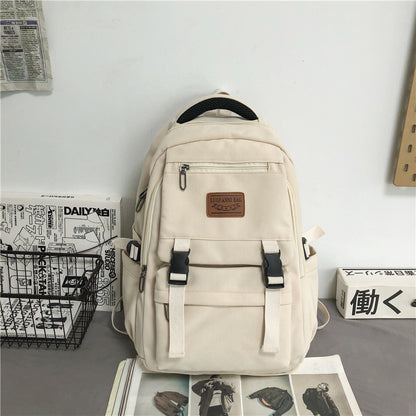 Korean Version Of Large-capacity Junior High School High College Students Shoulder Bag