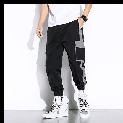 Loose Cropped Harem Pants Ankle-banded Versatile I Casual Pants