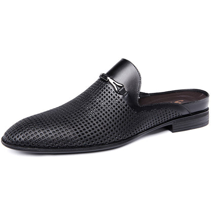 Men's And Women's Top Layer Cowhide Casual Shoes