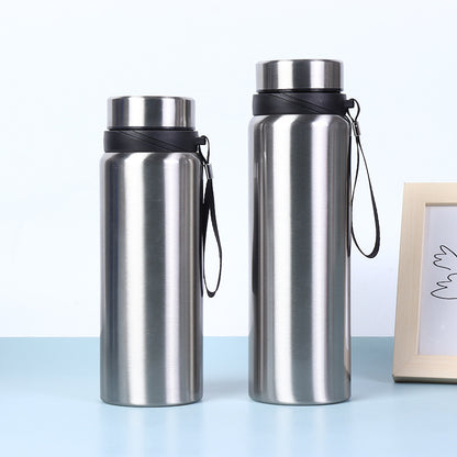 304 Stainless Steel Vacuum-Insulated Travel Mug Portable Large-Capacity Water Bottle For Outdoor Use