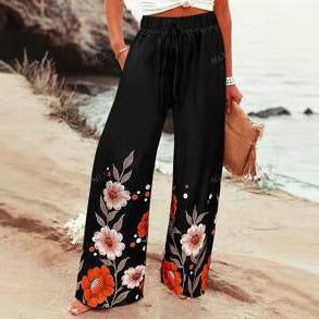 Comfortable High-quality Breathable Womens Straight-leg Trousers