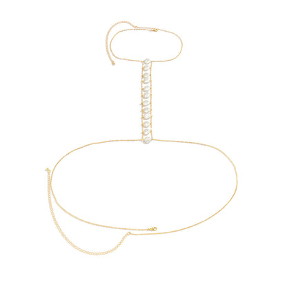 Beach Style Casual Pearl Body Chains