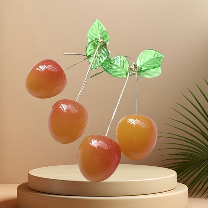 Sweet Fruit Cherry Ear Cuffs