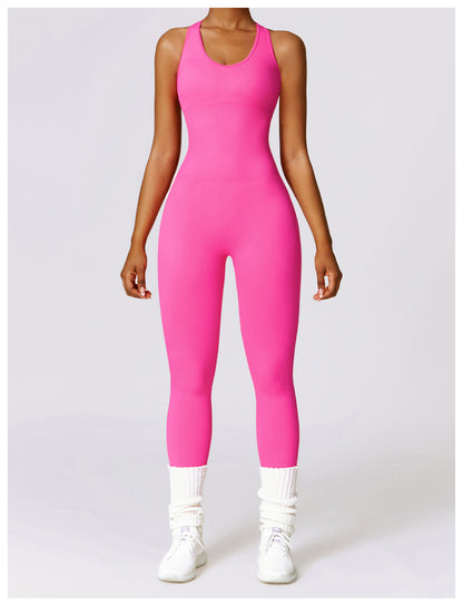Tight Sports Back Shaping One-piece Women