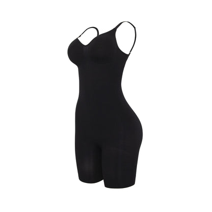 Seamless Sports Man Fat Burning Corset Waist Adjustable Shoulder Strap Body-shaping Corsets