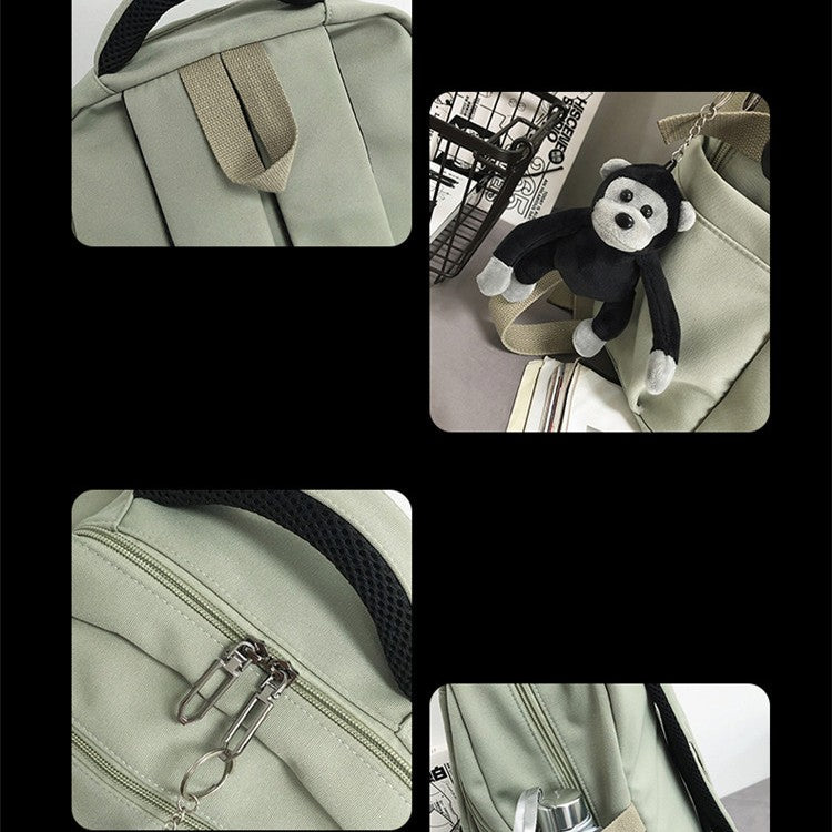 Korean Version Of Large-capacity Junior High School High College Students Shoulder Bag