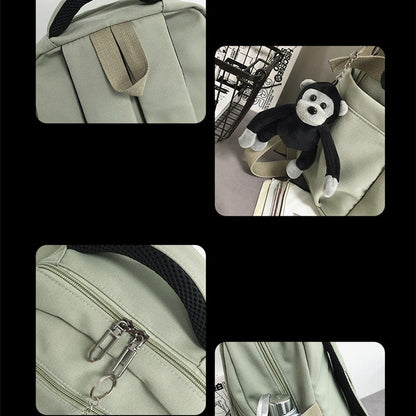 Korean Version Of Large-capacity Junior High School High College Students Shoulder Bag