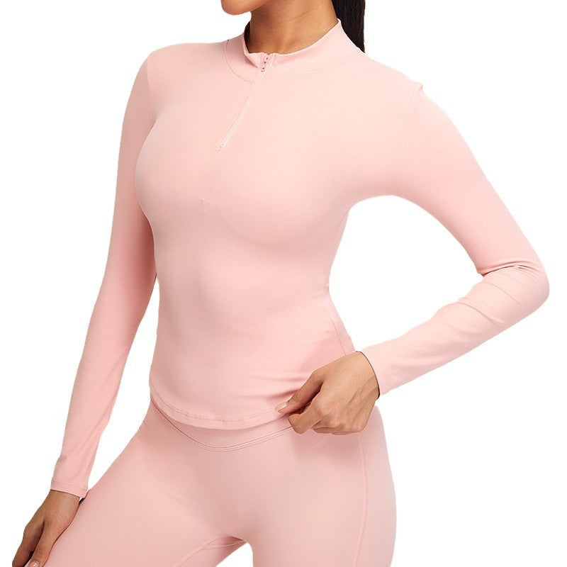 Women's Half Zipper Slim Fit Training Top